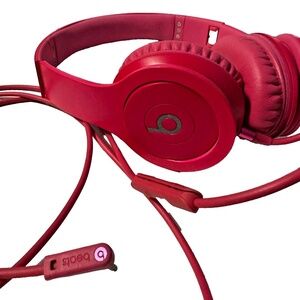 Beats Headphones Pink – Wired w/ Volume Control – Great Condition